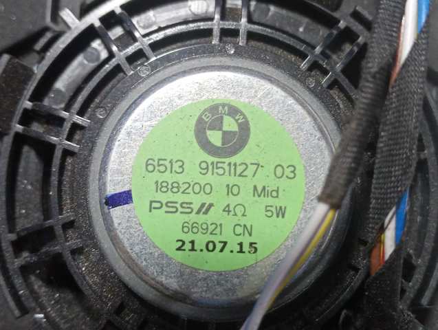 Динамік задньої полиці 65139151127 BMW