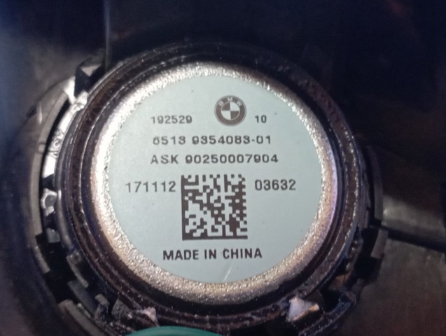 Динамік передньої двері 65139354083 BMW