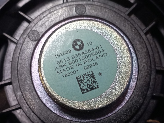 Динамік "торпедо" 65139354084 BMW