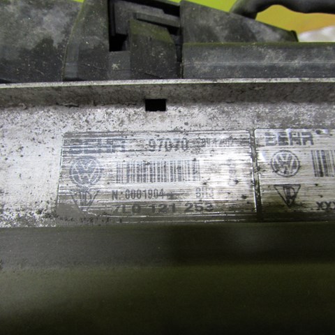 Радиатор основной touareg дорестайл (2003-2006) 7L0121253