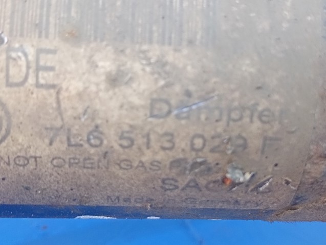Амортизаційна стійка задня 7L6513029E VAG