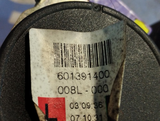 Ремінь безпеки передній лівий 7L6857705AHCP VAG
