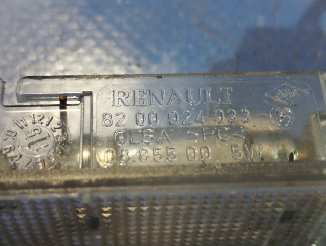 Плафон підсвічення бардачка 8200024033 RENAULT