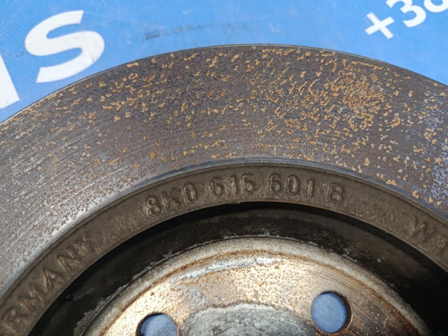 Диск гальмівний задній 8K0615601B VAG