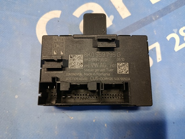 Блок комфорту задніх дверей 8K0959795G VAG