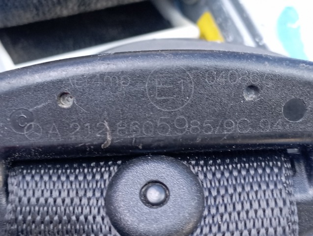 Пасок безпеки задній лівий A2128605985 MERCEDES
