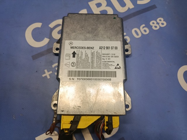 Блок управління airbag A2129010700 MERCEDES