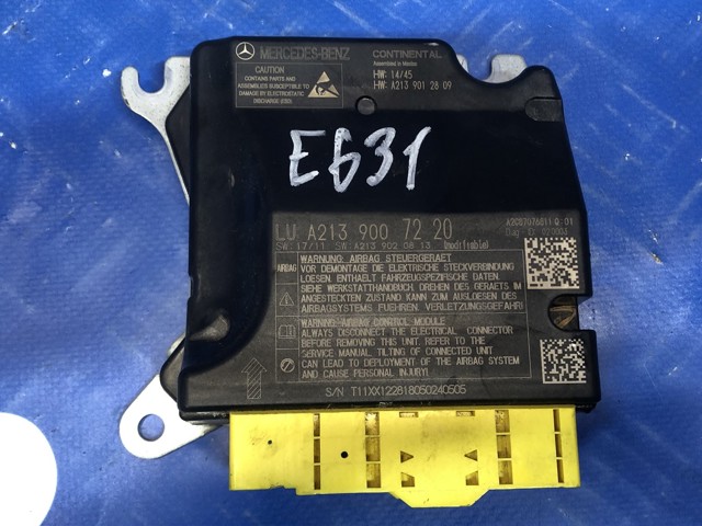 Блок управління airbag A2139007220 MERCEDES