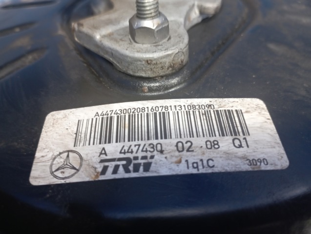 Вакуумний підсилювач гальм A4474310227 MERCEDES