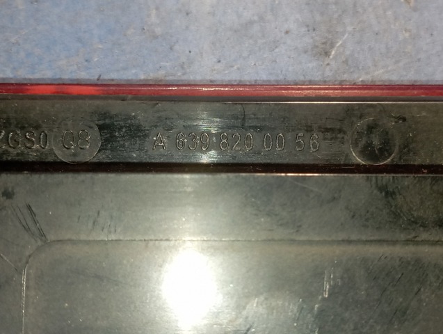 Додаткові задні стопи A6398200056 MERCEDES