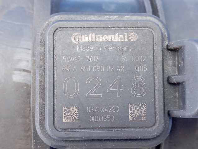 Повітромір A6510900248 MERCEDES
