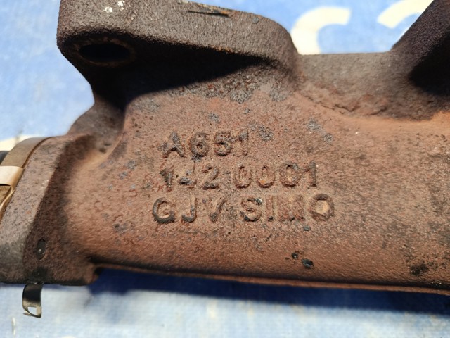 Газопроводи (колектор випускний) A6511420001 MERCEDES