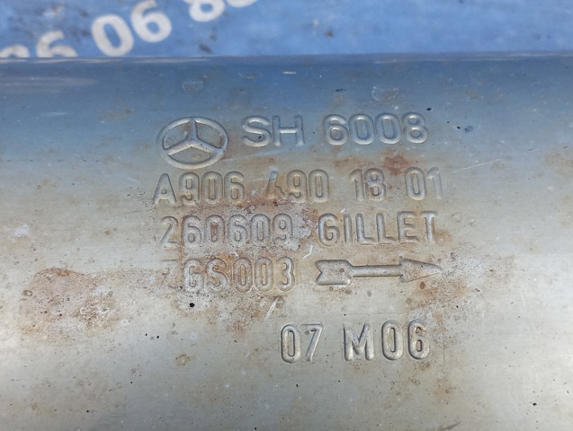 Вихлоп A9064901801 MERCEDES