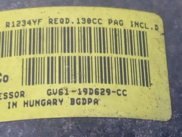 Компресор холодоагенту Ford Kuga II