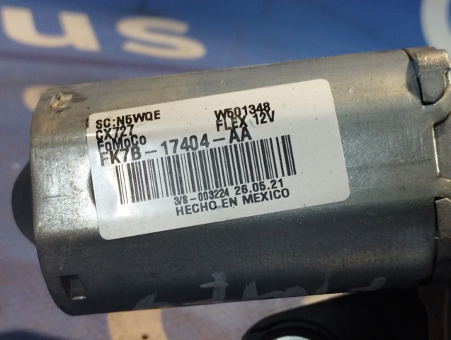 Двигун склоочисника заднього скла FK7B17404AA FORD