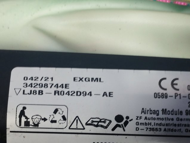 Подушка безпеки, збоку права айрбег LJ8Z58042D94C FORD
