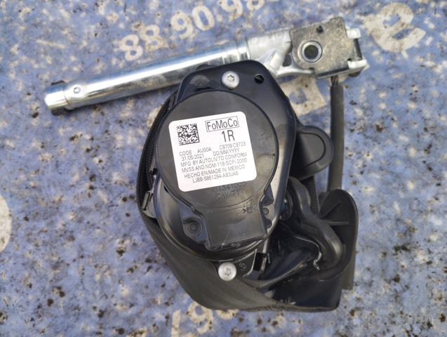 Ремінь безпеки передній правий LJ8Z58611B08AB FORD