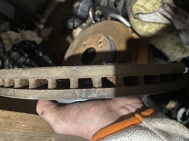Гальмо дискове переднє 45251SWWG01 HONDA