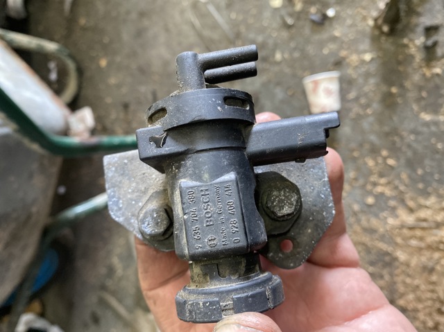 Перетворювач тиску (соленоїд) наддуву / EGR 9635704380 PEUGEOT