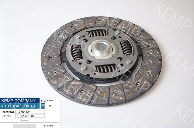 Диск зчеплення ведений Volkswagen Transporter T3