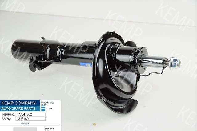 Амортизатор передньої підвіски, лівий 77647302 KEMP