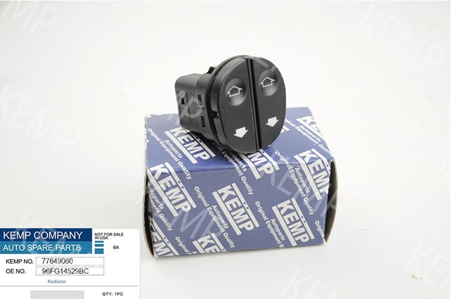 Кнопковий блок керування склопідіймачами передній лівий 77649060 KEMP