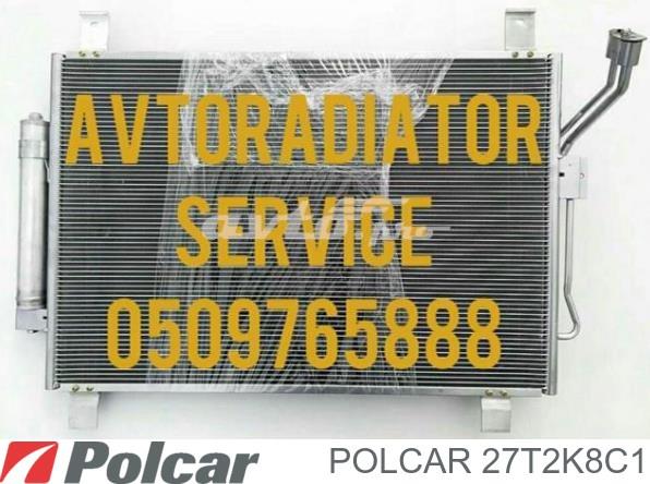 Радіатор кондиціонера 27T2K8C1 POLCAR