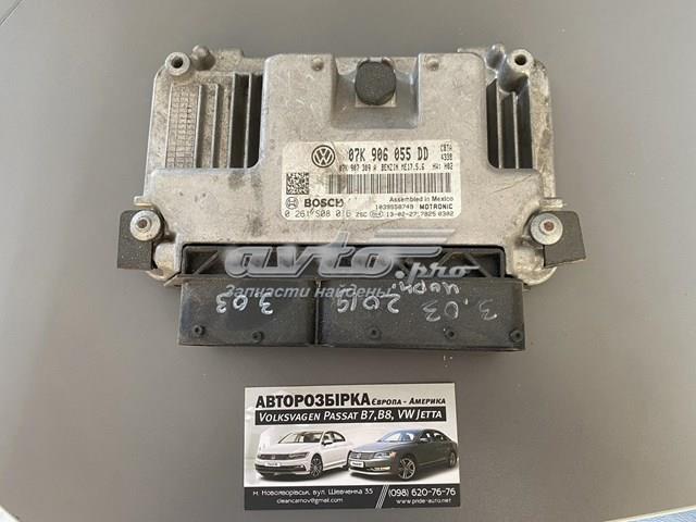 Модуль управління двигуном 07K906055DD VAG