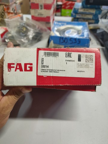 Підшипник ступиці передній, внутрішній FAG33214 FAG