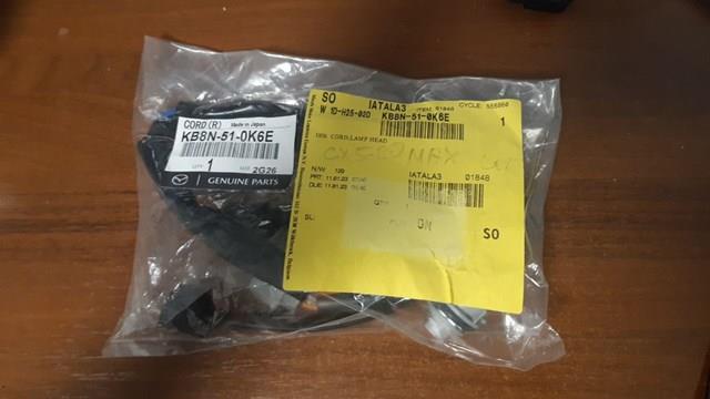 Дріт фари KB8N510K6E MAZDA