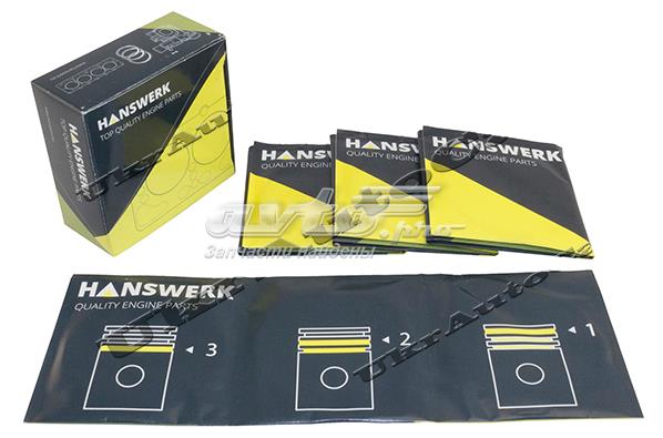 Кільця поршневі на 1 циліндр, STD. HW300030 HANSWERK