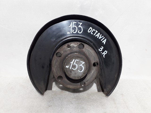 Захист гальмівного диска заднього, правого 1J0615612D VAG