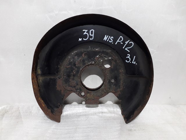 Захист гальмівного диска заднього, лівий 44160AU001 NISSAN