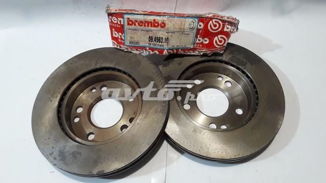 Ротор гальмівний 09498310 BREMBO