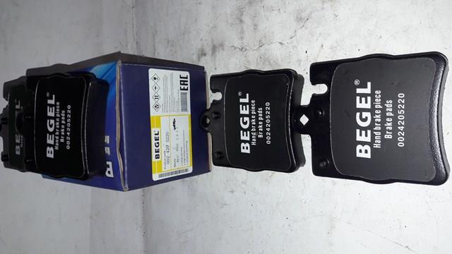 Задні гальмівні колодки A0024205220 BEGEL