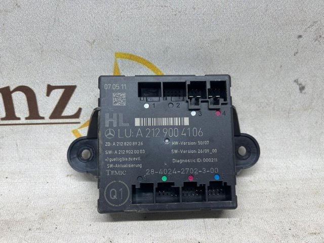 Блок комфорту задніх дверей A2129004106 MERCEDES