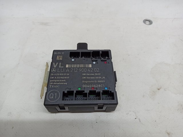 Блок комфорту передніх дверей A2129004202 MERCEDES