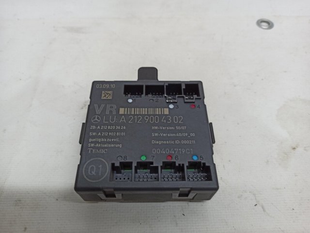 Блок комфорту передніх дверей A2129004302 MERCEDES