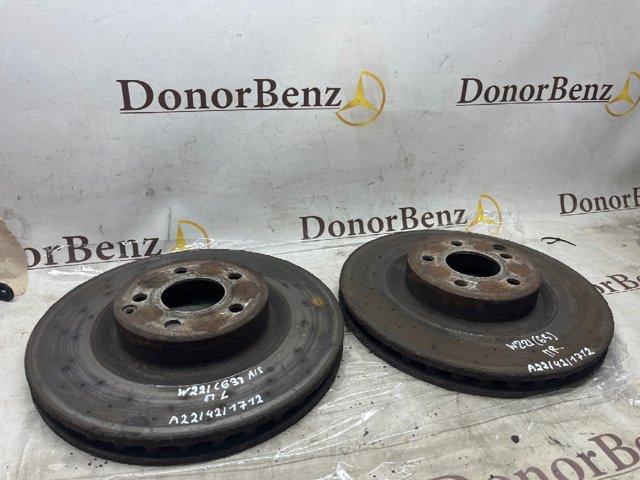 Гальмо дискове переднє A2214211712 MERCEDES