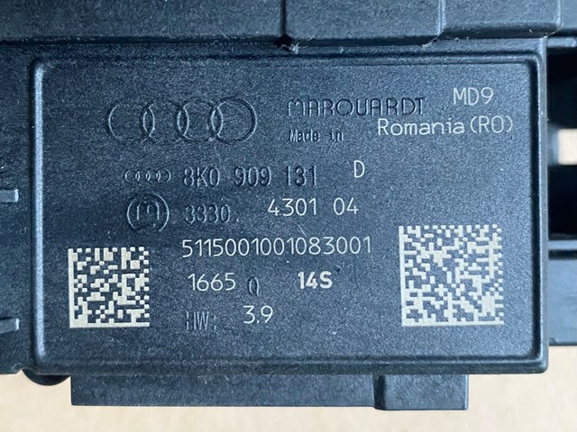 Замок запалювання 8K0909131D VAG