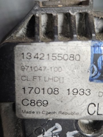Замок дверей водія 1342155080 FIAT