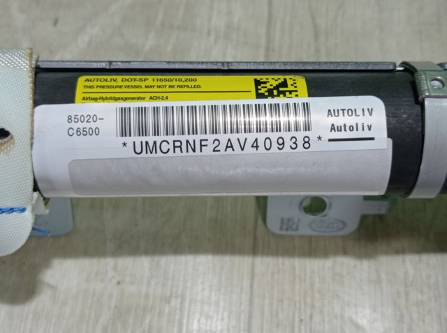 Подушка безпеки, шторка бічна, права, AIRBAG 85020C6500 HYUNDAI