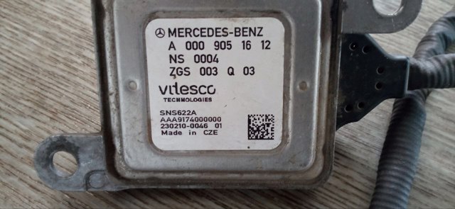 Датчик оксидів азоту NOX, передній A0009051612 MERCEDES