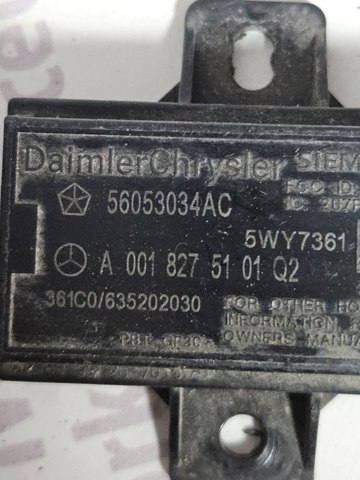 Блок системи контролю тиску в шинах A0018275101 MERCEDES