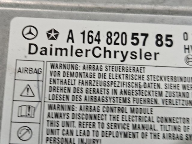 Модуль-процесор управління подушки безпеки A1648205785 MERCEDES