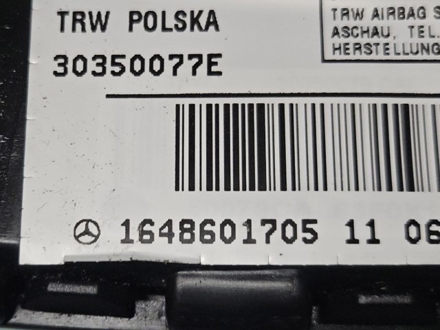 Подушка сидіння водія (і переднього сидіння) A1648601705 MERCEDES