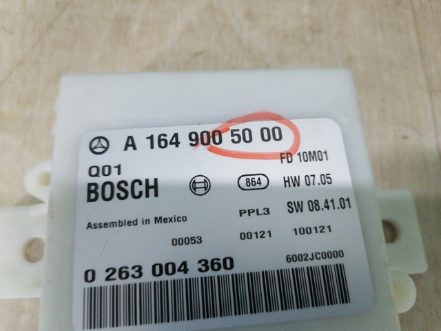 Блок керування сигналами SAM A1649005000 MERCEDES