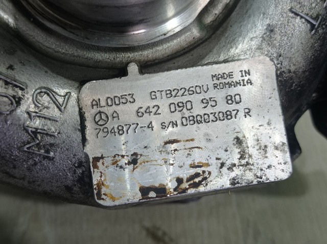 Турбіна A6420909580 MERCEDES
