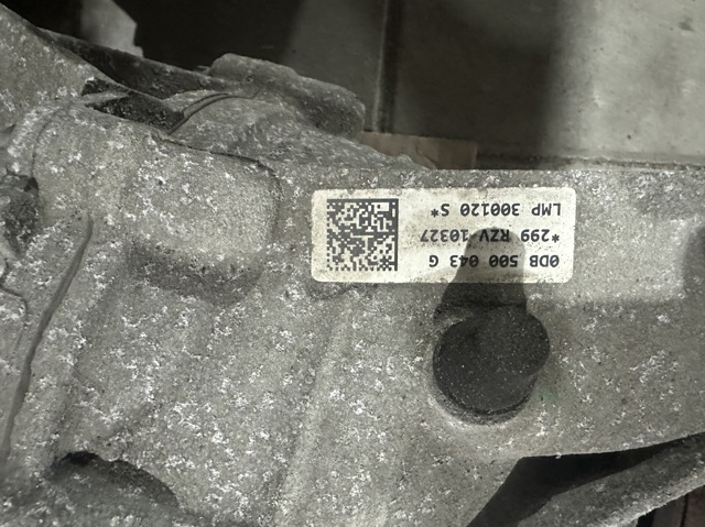 Міст задній 0DB500043G VAG