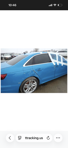 Стукло багажника, праве 8W5845298HNVB VAG